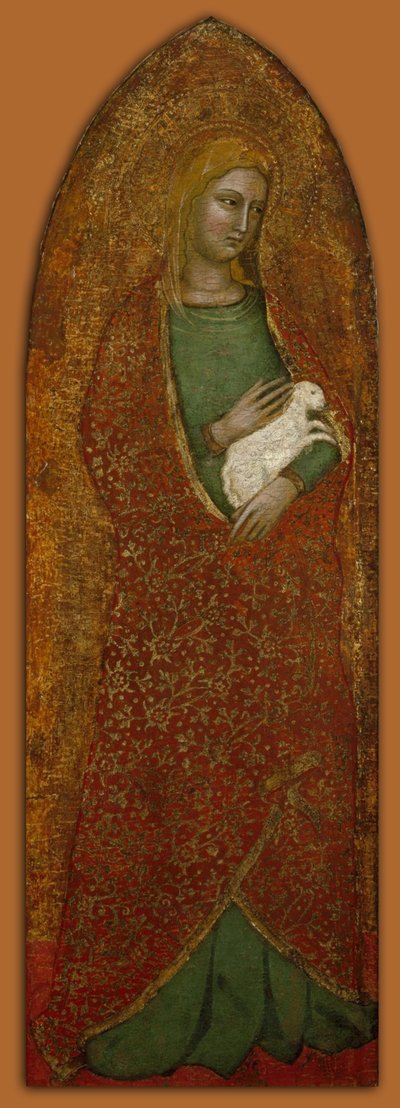 سانت أغنيس بواسطة أندريا دا فيرينزي